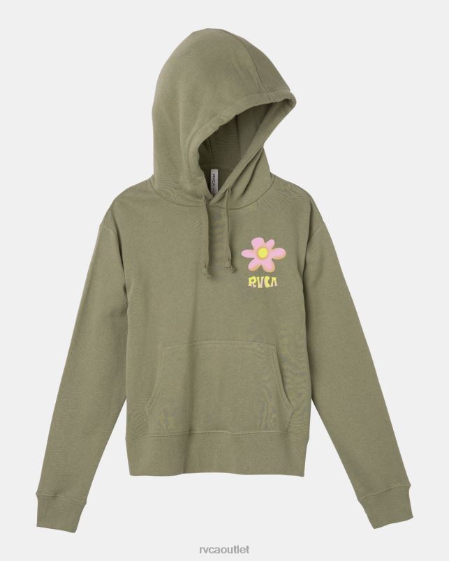 Clothing V84B1234 aloe RVCA Women Day Dream Hoodie