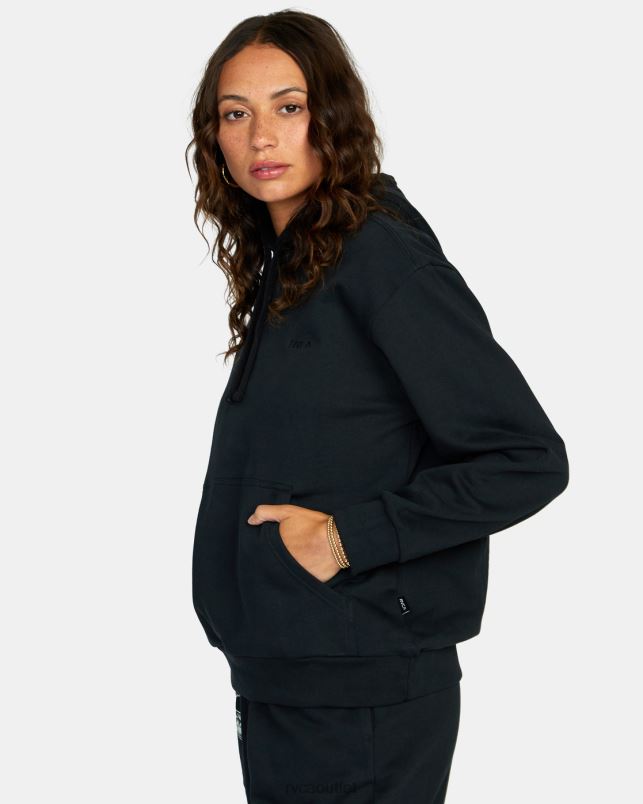 Clothing V84B1713 black RVCA Women PTC Hoodie