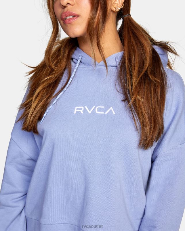 Clothing V84B1702 grey purple RVCA Women Small Venice Hoodie