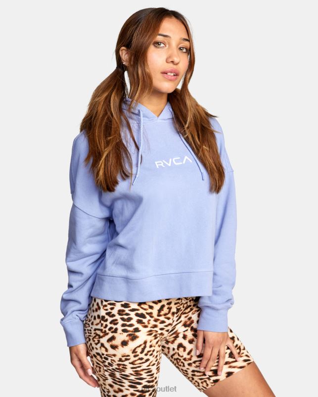 Clothing V84B1702 grey purple RVCA Women Small Venice Hoodie