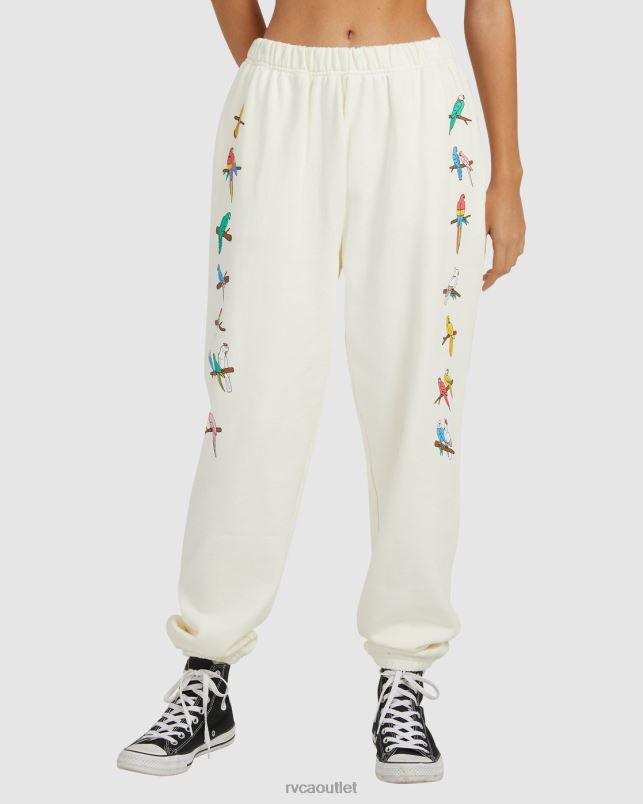 Clothing V84B1051 cloud RVCA Women LP x KLW Parrot Ice Sweatpants