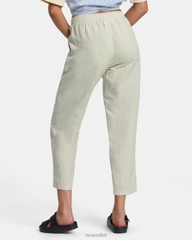 Clothing V84B1128 chalk RVCA Women New Yume Woven Pants