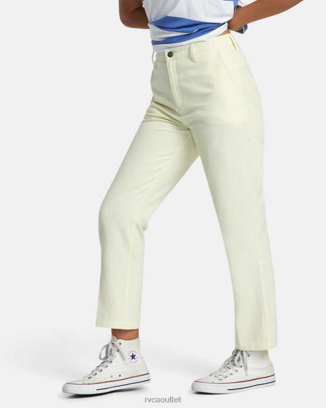 Clothing V84B1208 natural RVCA Women Weekend Cotton Pants