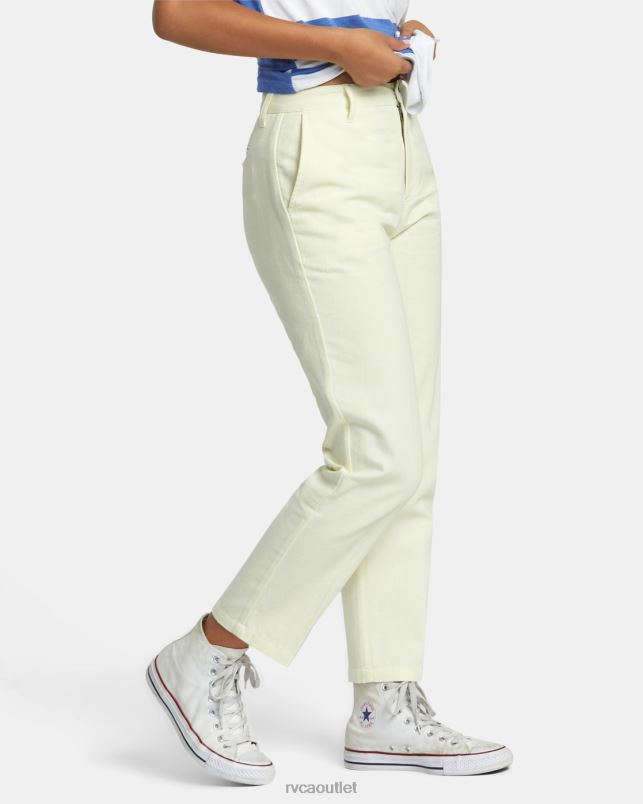 Clothing V84B1208 natural RVCA Women Weekend Cotton Pants