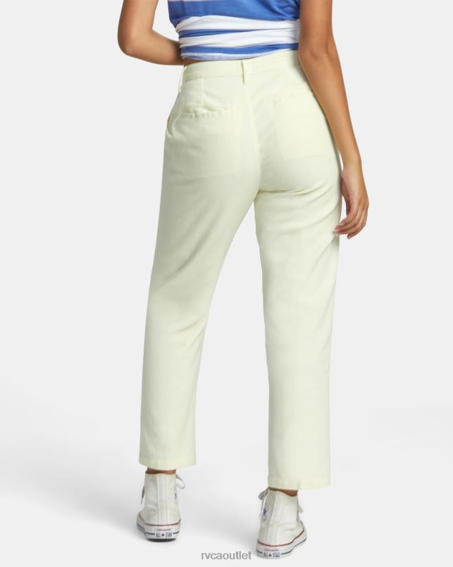 Clothing V84B1208 natural RVCA Women Weekend Cotton Pants