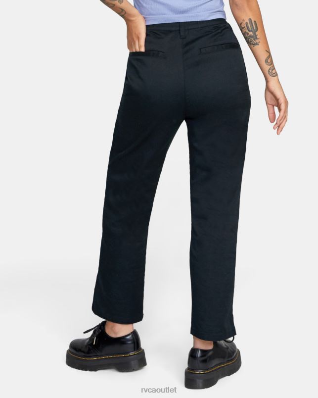 Clothing V84B1300 true black RVCA Women Weekend Stretch Pants