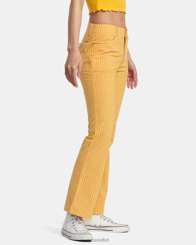 Clothing V84B1399 lilikoi RVCA Women Kennedy Cropped Pants