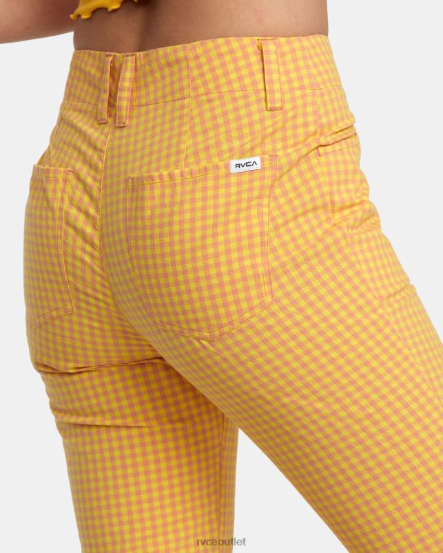 Clothing V84B1399 lilikoi RVCA Women Kennedy Cropped Pants