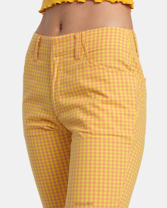 Clothing V84B1399 lilikoi RVCA Women Kennedy Cropped Pants