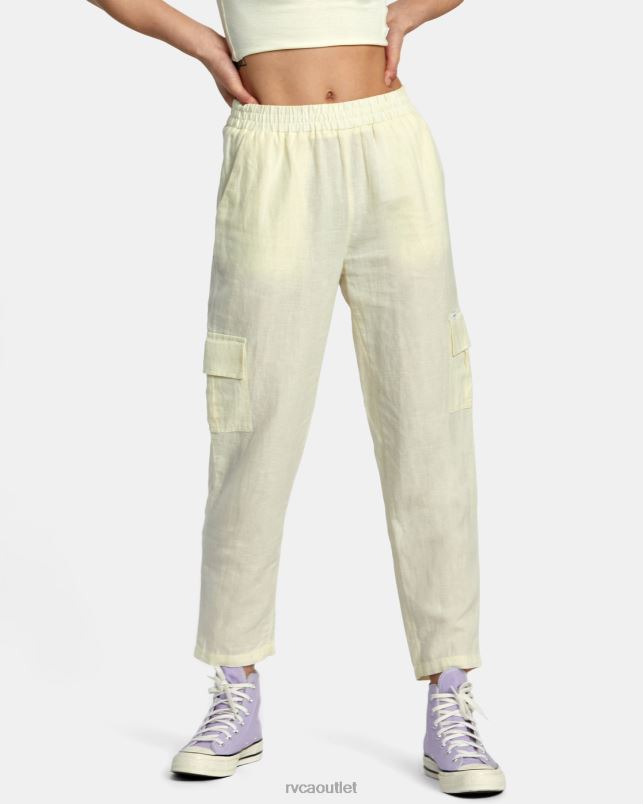 Clothing V84B1412 lemon RVCA Women New Yume Cargo Pants
