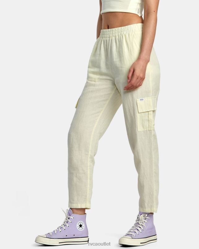 Clothing V84B1412 lemon RVCA Women New Yume Cargo Pants