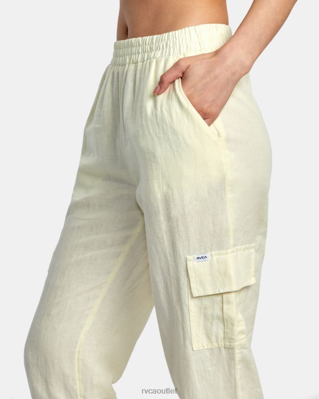 Clothing V84B1412 lemon RVCA Women New Yume Cargo Pants