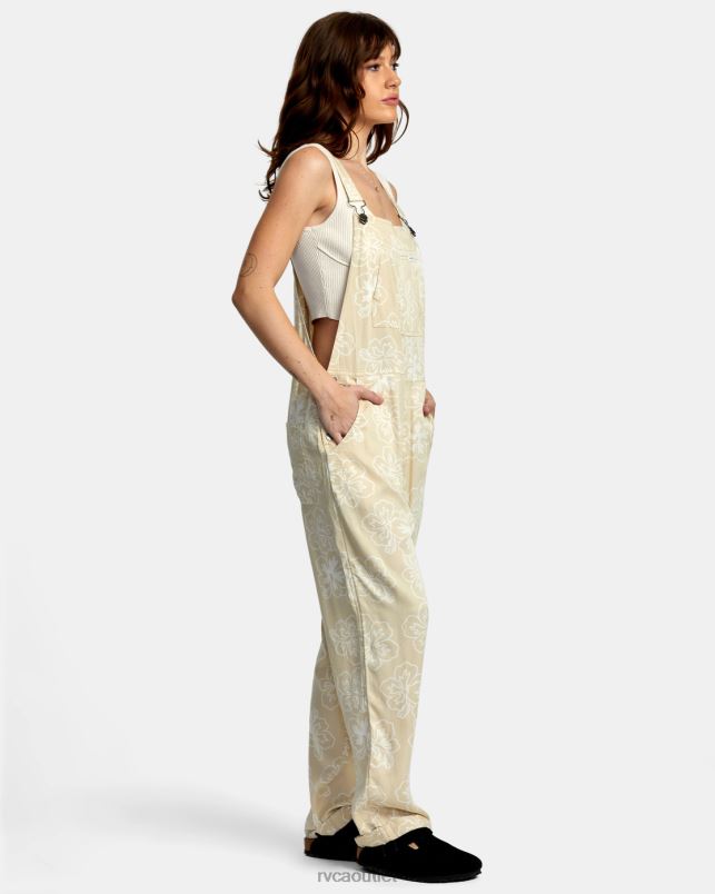 Clothing V84B1431 desert RVCA Women New Yume Overalls