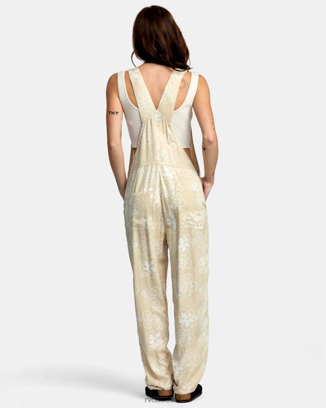 Clothing V84B1431 desert RVCA Women New Yume Overalls
