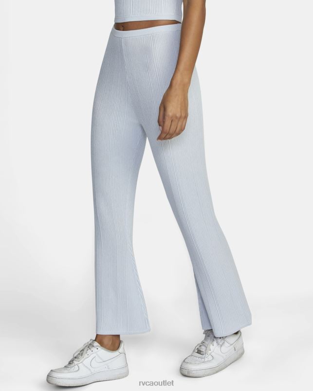 Clothing V84B1585 halogen blue RVCA Women Swerve Flared Pants