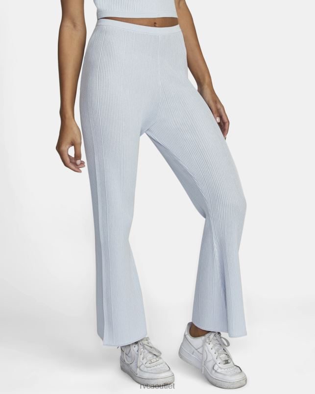 Clothing V84B1585 halogen blue RVCA Women Swerve Flared Pants