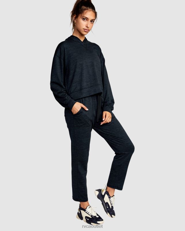 Clothing V84B1648 black heather RVCA Women C-Able Workout Pants