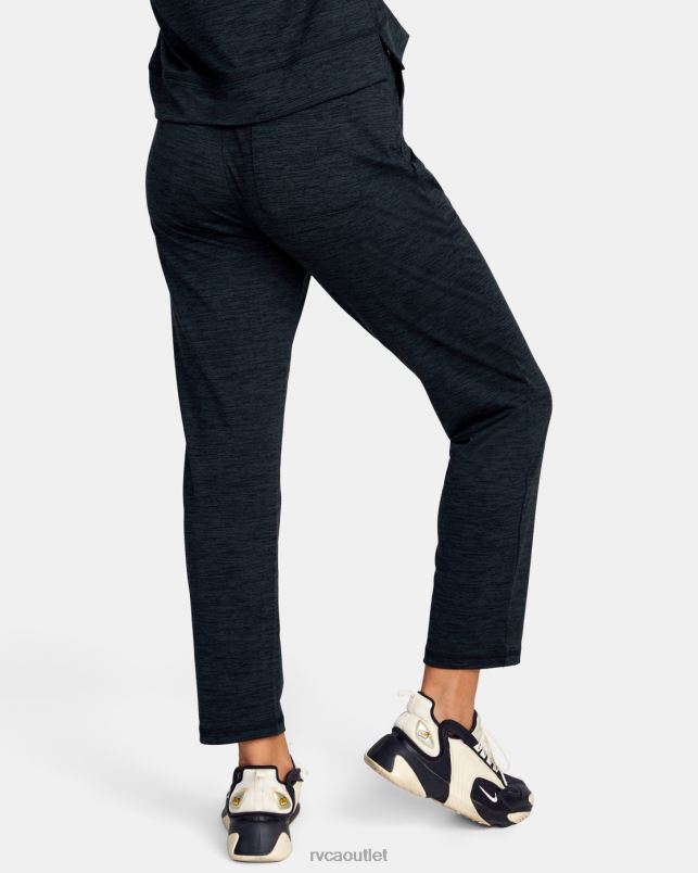 Clothing V84B1648 black heather RVCA Women C-Able Workout Pants