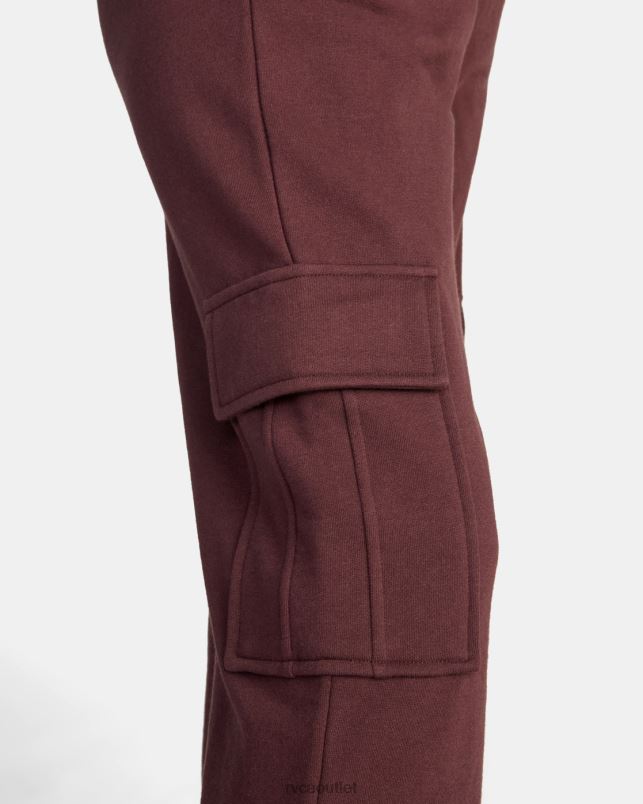Clothing V84B1689 espresso RVCA Women Test Drive Cargo Sweatpants