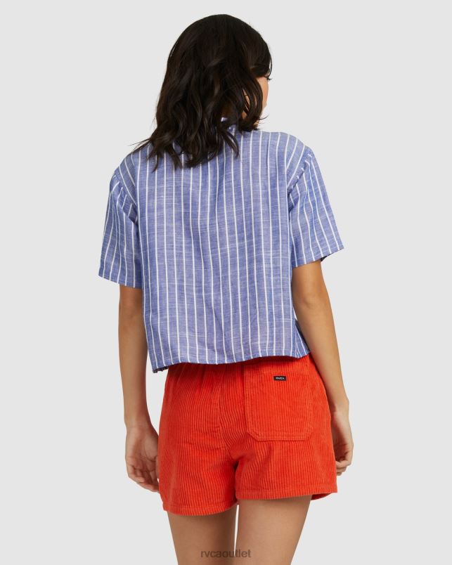Clothing V84B1564 ultramarine RVCA Women Nautycal Vacay Shirt