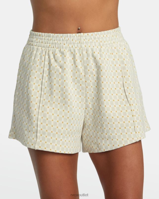 Clothing V84B1120 cloud RVCA Women Marina Elastic Shorts