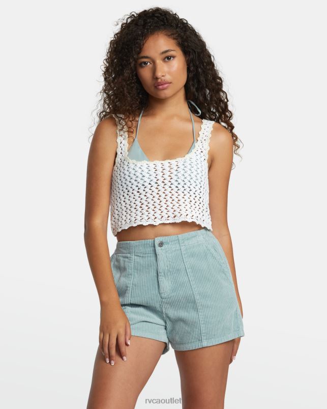 Clothing V84B1200 shale RVCA Women Daylight Corduroy Shorts