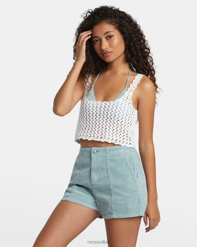 Clothing V84B1200 shale RVCA Women Daylight Corduroy Shorts
