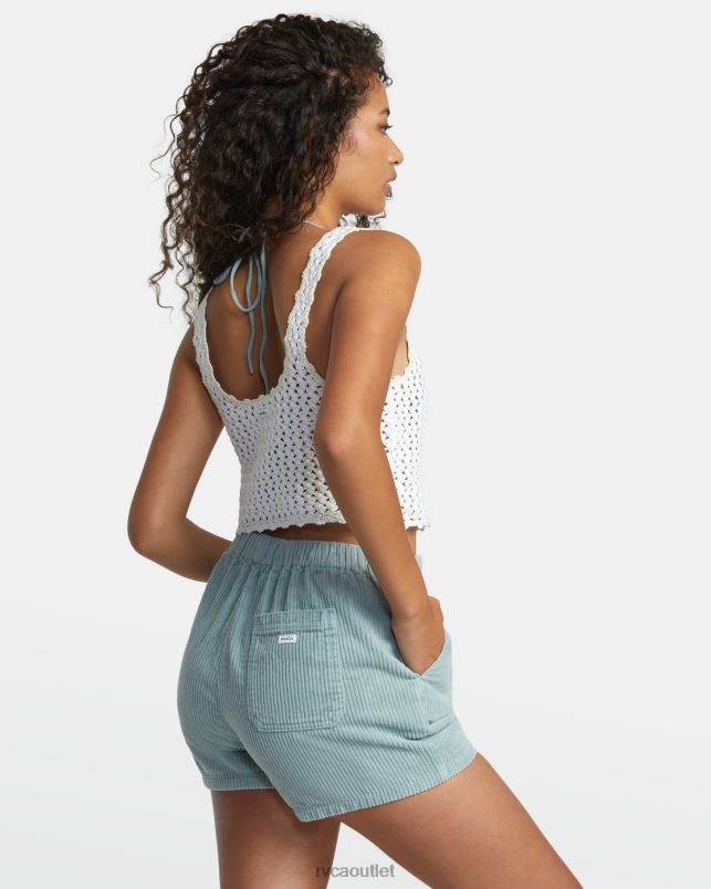 Clothing V84B1200 shale RVCA Women Daylight Corduroy Shorts
