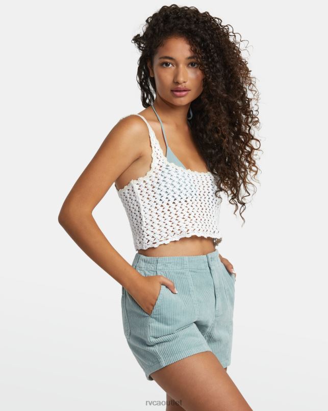 Clothing V84B1200 shale RVCA Women Daylight Corduroy Shorts