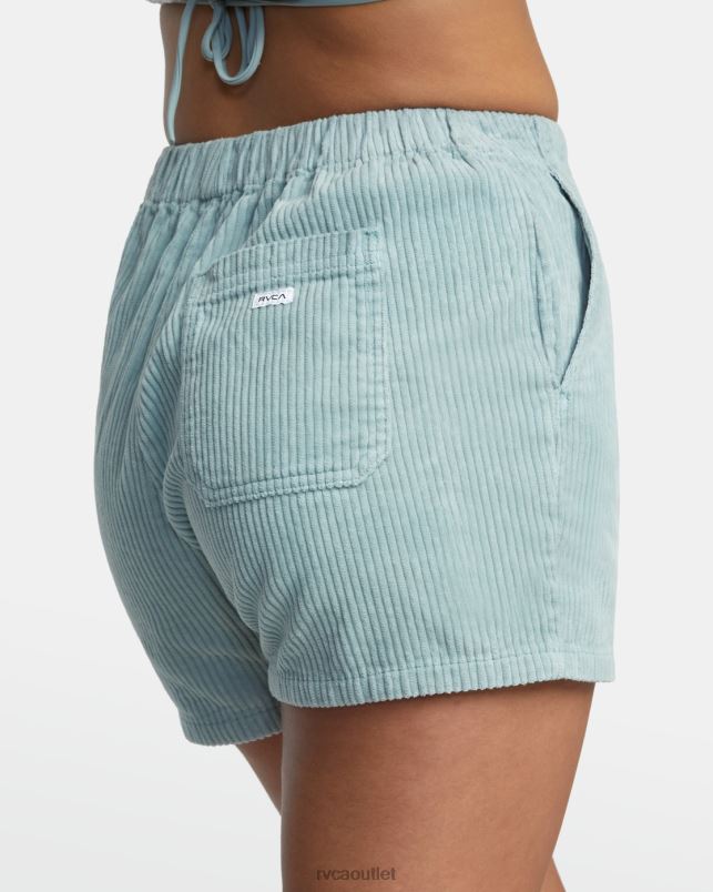 Clothing V84B1200 shale RVCA Women Daylight Corduroy Shorts