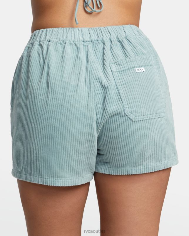 Clothing V84B1200 shale RVCA Women Daylight Corduroy Shorts