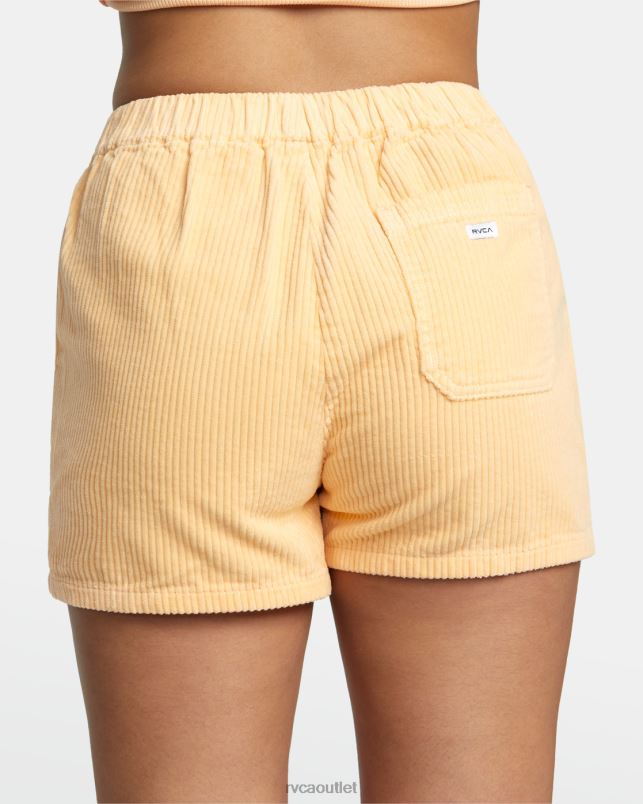 Clothing V84B1212 melon RVCA Women Daylight Corduroy Shorts