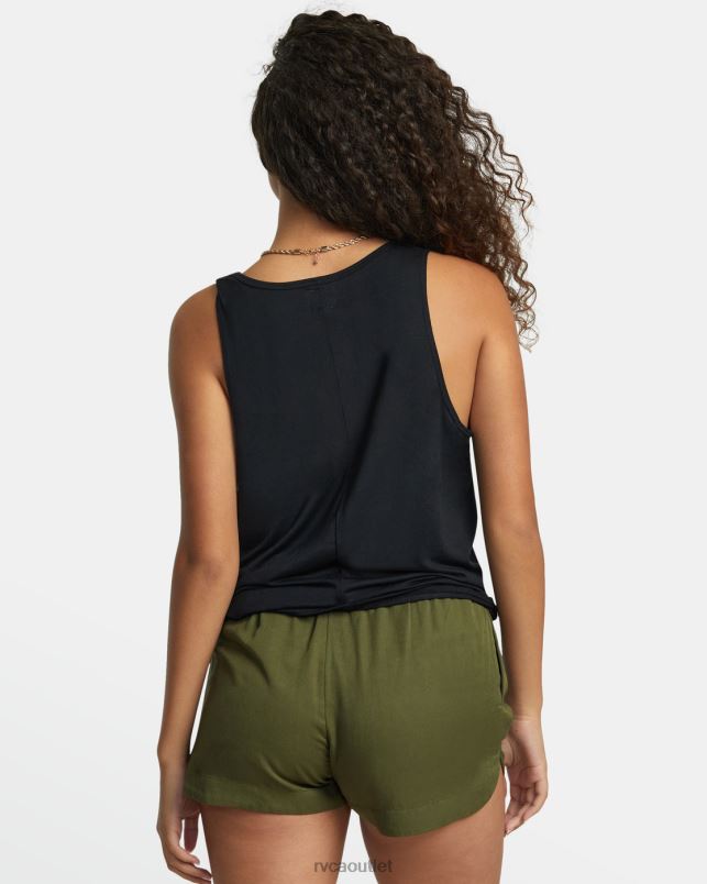 Clothing V84B1268 dark olive RVCA Women New Yume Drawcord Shorts