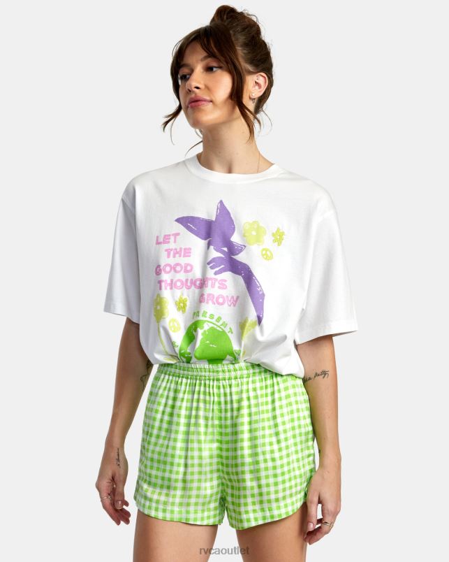 Clothing V84B1363 green flash RVCA Women Sawyer Woven Shorts