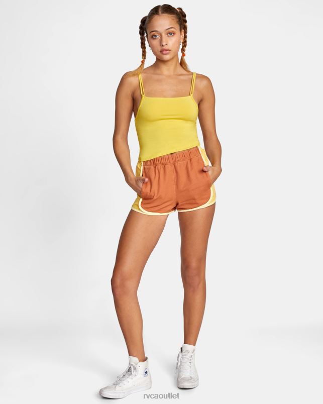 Clothing V84B1457 amber RVCA Women Roller Shorts