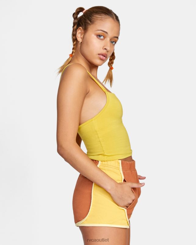 Clothing V84B1457 amber RVCA Women Roller Shorts