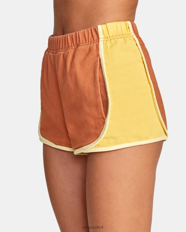 Clothing V84B1457 amber RVCA Women Roller Shorts