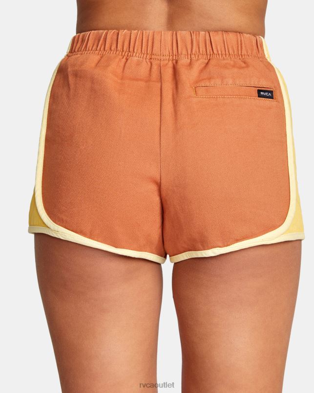 Clothing V84B1457 amber RVCA Women Roller Shorts