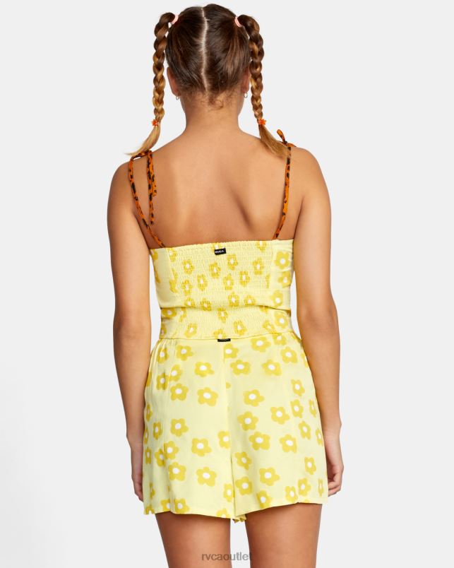 Clothing V84B1460 pineapple RVCA Women Daze Shorts