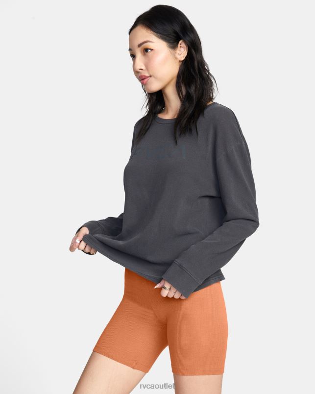 Clothing V84B1501 amber RVCA Women Push It Bike Shorts