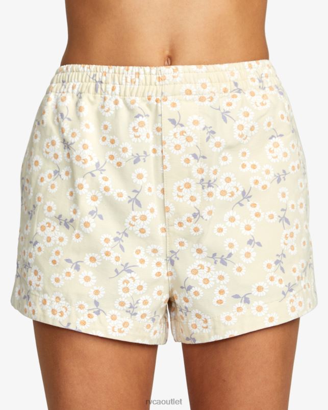 Clothing V84B1540 afterglow RVCA Women Cotton Sawyer Shorts