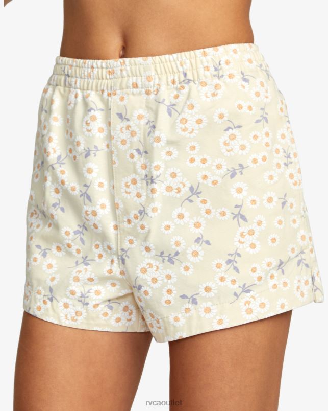 Clothing V84B1540 afterglow RVCA Women Cotton Sawyer Shorts