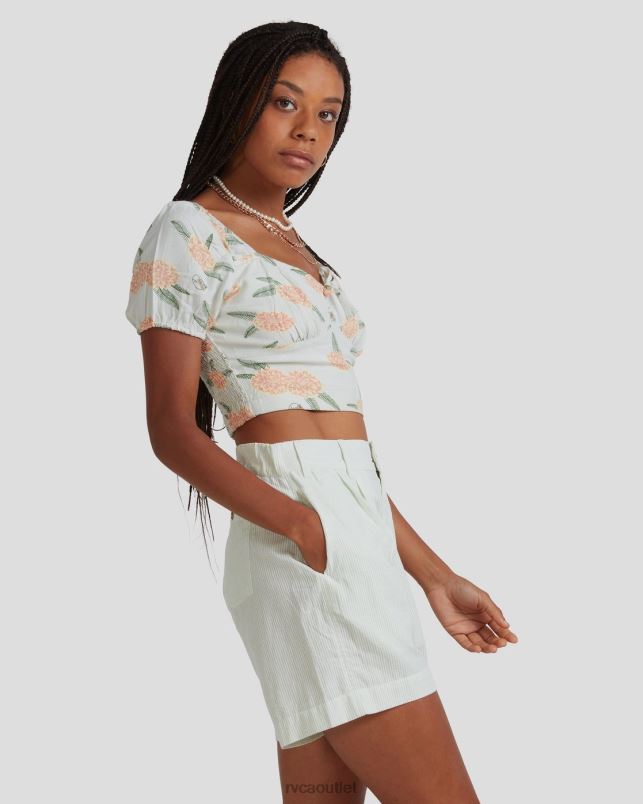 Clothing V84B1555 pistachio RVCA Women Yacht Club Short Shorts