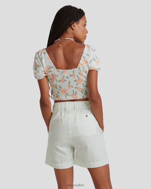 Clothing V84B1555 pistachio RVCA Women Yacht Club Short Shorts