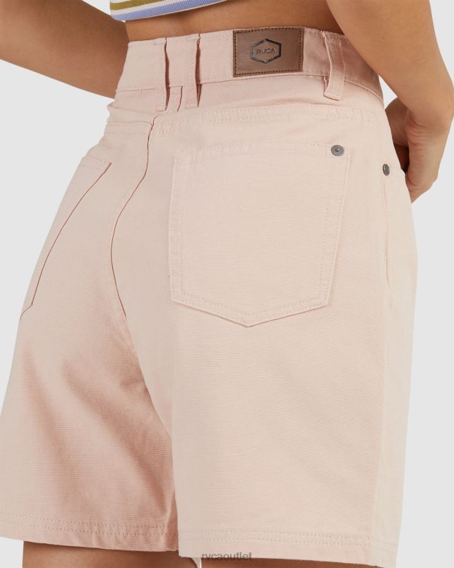 Clothing V84B1591 blush RVCA Women Coco Short Shorts