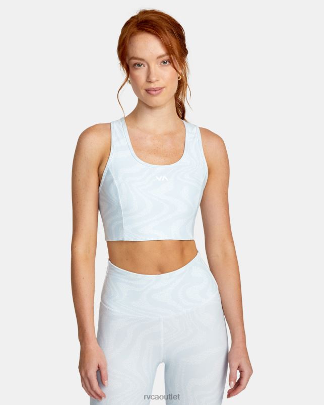 Clothing V84B1643 strata sky RVCA Women VA Essential Sports Bra