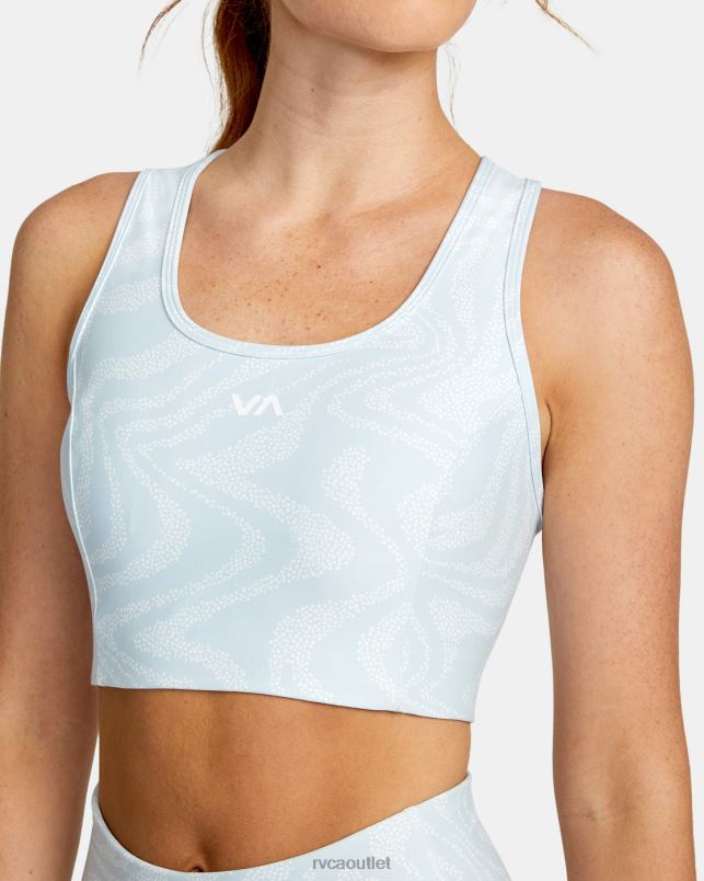 Clothing V84B1643 strata sky RVCA Women VA Essential Sports Bra
