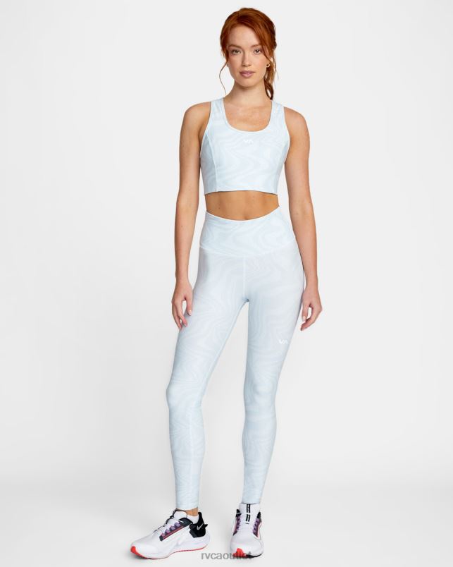 Clothing V84B1643 strata sky RVCA Women VA Essential Sports Bra