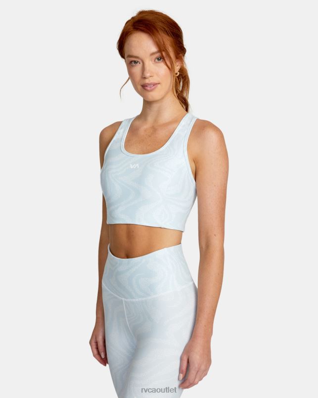 Clothing V84B1643 strata sky RVCA Women VA Essential Sports Bra