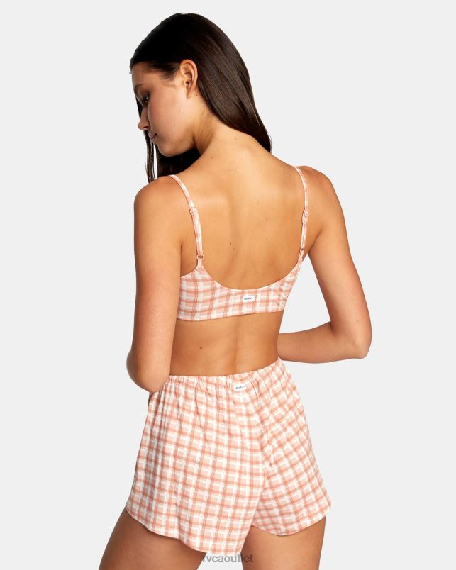 Clothing V84B1660 pink RVCA Women Ex Girlfriend Bralette